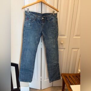 Seven7 Bootcut Jeans Size 31 Medium Wash